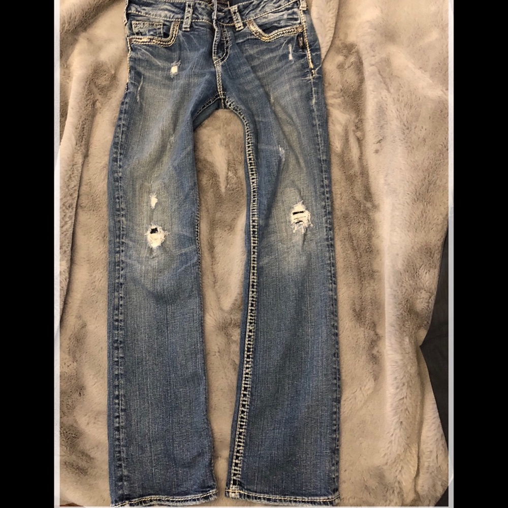 Distressed Jeans